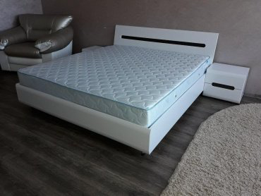 Кровать Dominika Ацтека 025 160x200см белая купить,NaN