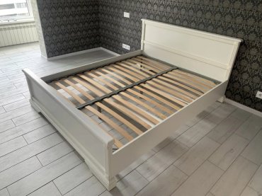 Кровать Dominika Клео 160x200см белый купить,NaN