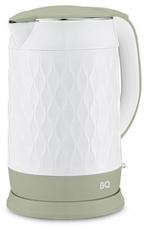 Электрочайник BQ KT1715P белый, зеленый