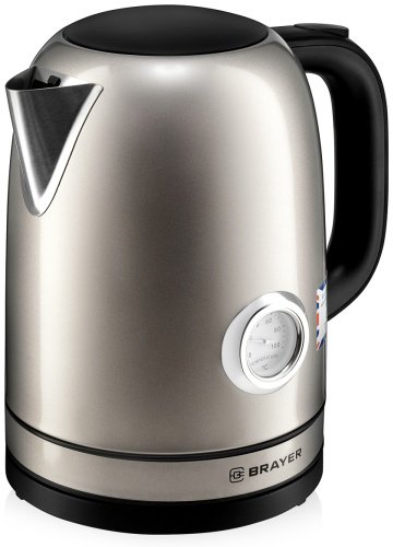 Электрочайник BRAYER 1050BR бронзовый купить,NaN