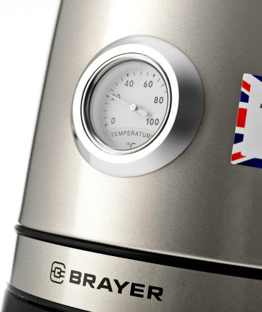 Электрочайник BRAYER 1050BR бронзовый купить,NaN