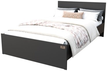Кровать Мебель Азии Фрейя 120x200см серый купить,54990