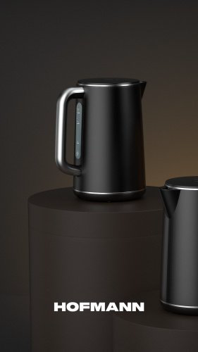 Электрочайник Hofmann SKT17DBK/HF черный купить,28700