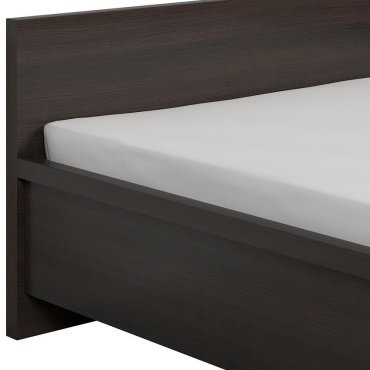 Кровать BRW Каспиан 90x200см темно-коричневая купить,NaN