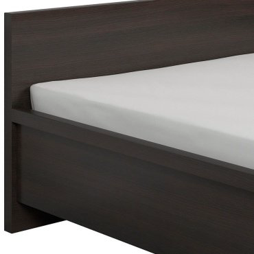 Кровать BRW Каспиан 90x200см темно-коричневая купить,NaN