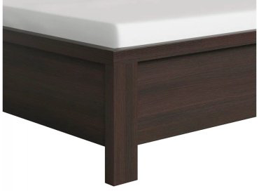Кровать BRW Каспиан 90x200см темно-коричневая купить,NaN