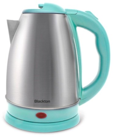 Электрочайник Blackton Bt KT1800S серебристый, бирюзовый