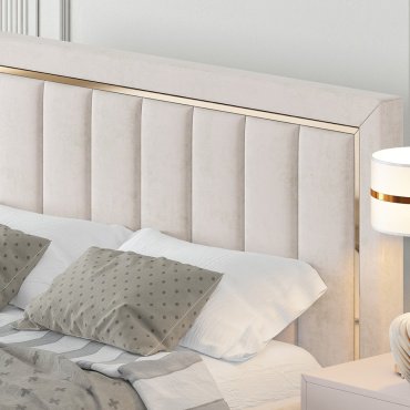 Кровать Мебель Азии Vanessa 160x200см бежевый