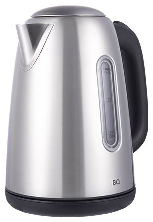 Электрочайник BQ KT1822SW стальной, черный купить,NaN