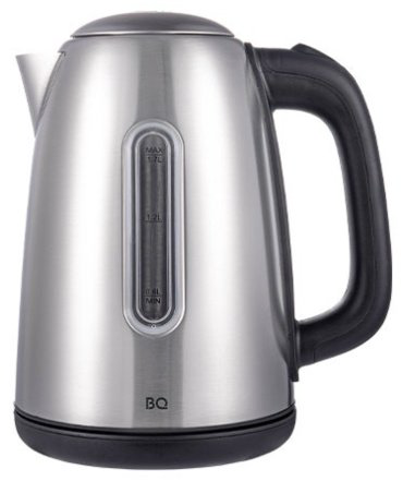 Электрочайник BQ KT1822SW стальной, черный купить,NaN