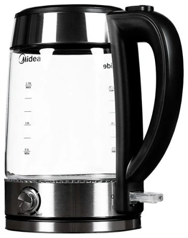 Электрочайник Midea MK-17G01E черный
