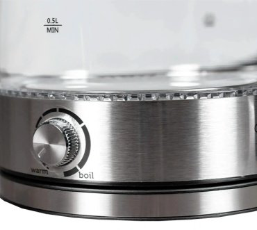 Электрочайник Midea MK-17G01E черный купить,NaN
