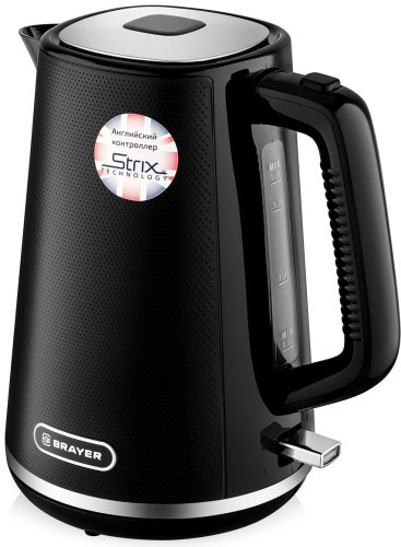 Электрочайник BRAYER BR1072 черный купить,NaN