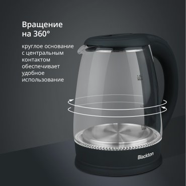 Электрочайник Blackton Bt KT1800G черный купить,NaN