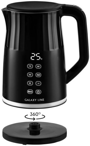 Электрочайник GALAXY LINE GL0337 черный - ForteMarket Электрочайник GALAXY LINE GL0337 черный купить,0