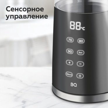 Электрочайник BQ KT1705P черный купить,NaN