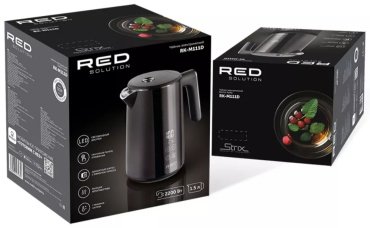 Электрочайник RED Solution RK-M111D черный - ForteMarket Электрочайник RED Solution RK-M111D черный купить,0