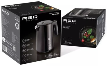 Электрочайник RED Solution RK-M111D черный купить,NaN
