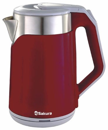 Электрочайник SAKURA SA-2172R красный купить,NaN