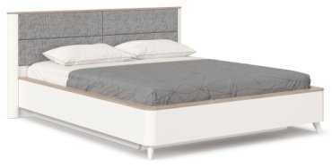 Кровать Любимый Дом Стефания ЛД.413140.000 160x200см бело-коричневая купить,NaN