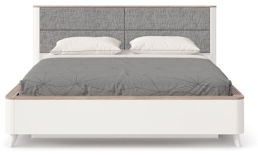 Кровать Любимый Дом Стефания ЛД.413140.000 160x200см бело-коричневая купить,NaN