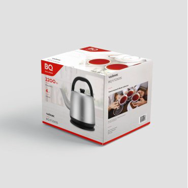 Электрочайник BQ KT2303S стальной купить,NaN