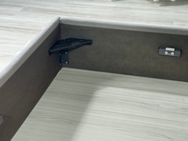 Кровать Мебель Азии Mia 180x200см с ПМ серая купить,NaN
