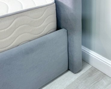 Кровать Мебель Азии Mia 180x200см с ПМ серая купить,NaN