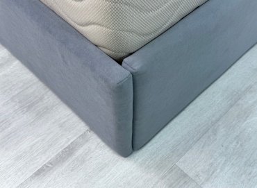 Кровать Мебель Азии Mia 180x200см с ПМ серая купить,NaN