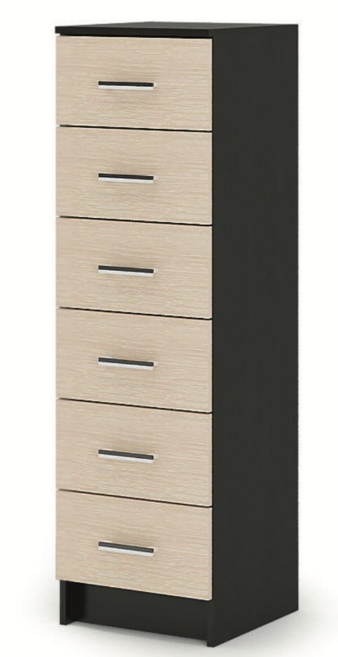 Комод Стендмебель Гармония КМ 602 40x40.8x134см бежевый купить,NaN