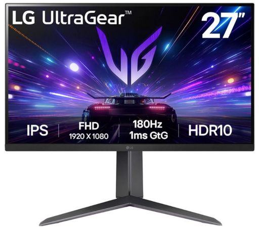 Монитор 27" LG 27GS65F-B черный