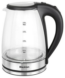 Электрочайник Blackton Bt KT1803G стальной, черный