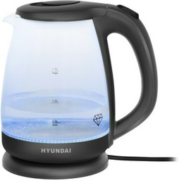Электрочайник Hyundai HYK-G1003 серый
