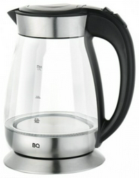 Электрочайник BQ KT1702G стальной, черный