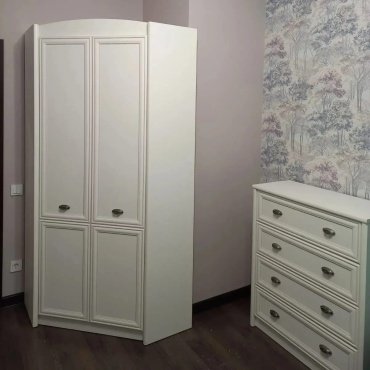 Комод Dominika Салерно 009 KOM4S, 87x39x105 см, белый - ForteMarket Комод Dominika Салерно 009 KOM4S, 87x39x105 см, белый купить,0