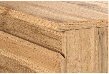 Комод Dominika комод Т-7 3-я-1д , Дуб Вотан, 123.2x44.3x85.7 см, коричневый - ForteMarket Комод Dominika комод Т-7 3-я-1д , Дуб Вотан, 123.2x44.3x85.7 см, коричневый купить,0