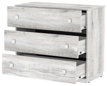 Комод Dominika 455, 90x43.4x77.9 см, светло серый - ForteMarket Комод Dominika 455, 90x43.4x77.9 см, светло серый купить,0