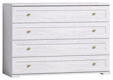 Комод Dominika 66, 120x44.5x84.6 см, белый купить,NaN