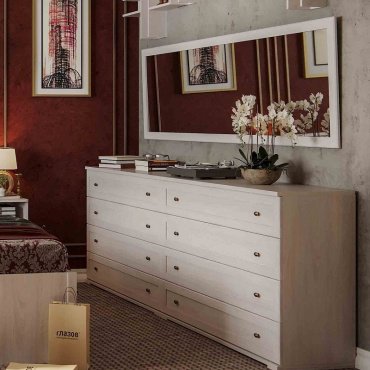 Комод Dominika 66, 120x44.5x84.6 см, белый - ForteMarket Комод Dominika 66, 120x44.5x84.6 см, белый купить,0