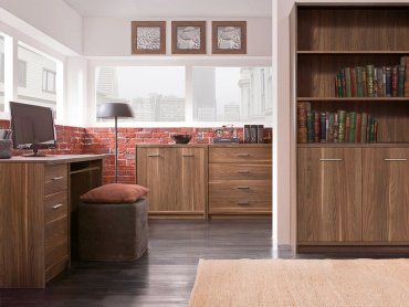 Комод Гербор Опен, 80x34x87 см, коричневый - ForteMarket Комод Гербор Опен, 80x34x87 см, коричневый купить,0