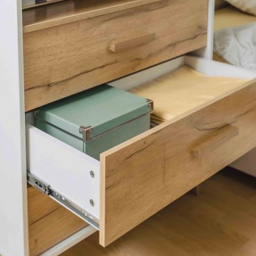 Глазов Айрис, 83x42x88 см, белый, коричневый - ForteMarket Глазов Айрис, 83x42x88 см, белый, коричневый купить,0