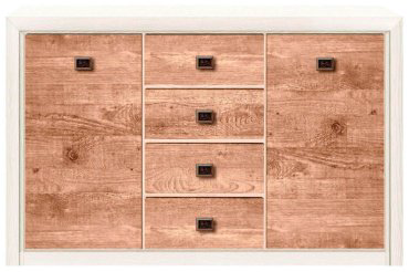 Комод Гербор KOM2D4S 150x40x93.5см светло-коричневый купить,NaN