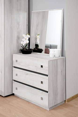 Глазов NEO, 90x43x78 см, белый, серый купить,NaN