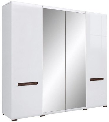 Распашной шкаф Гербор Ацтека 019 SZF2D2L/21/22 220x210х60см белый купить,NaN