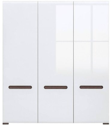 Распашной шкаф Гербор Ацтека 018 SZF3D/21/18 180x210х60см белый купить,NaN