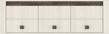 Шкаф антресольный Гербор Селена, 155x48х27 см, бежевый купить,NaN