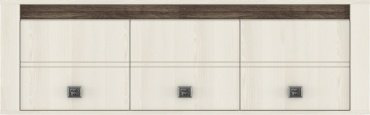 Шкаф антресольный Гербор Селена, 155x48х27 см, бежевый купить,NaN