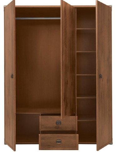 Шкаф ANREX ИнJSZF3D2S/150 150x195.5х57см коричневый купить,NaN
