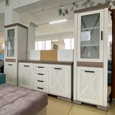 Комод Гербор KOM2D4S 166x45x89см бежевый купить,NaN
