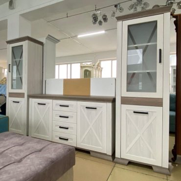 Комод Гербор KOM2D4S 166x45x89см бежевый купить,NaN